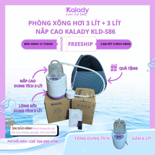 Máy xông hơi toàn thân Kalady KLD-S86